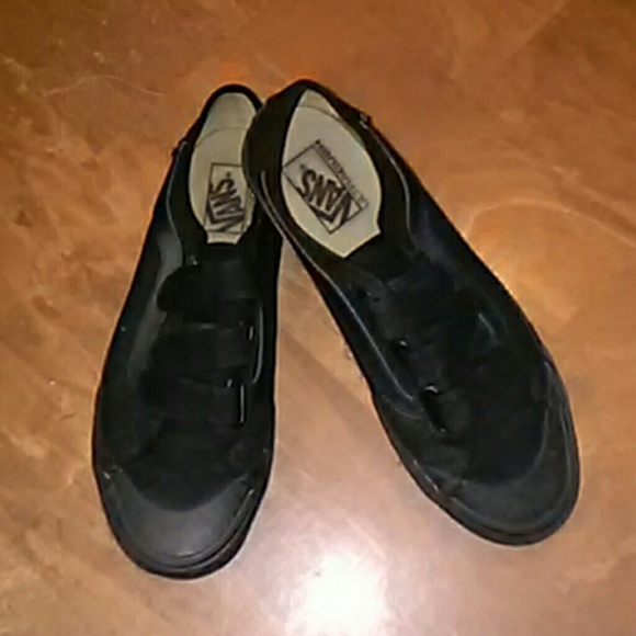 black velcro vans mens